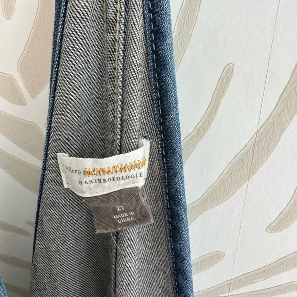 Pilcro Blue Denim Overalls for Women - Picture 2 of 2